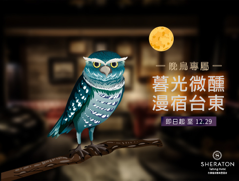 2025 暮光微醺．漫宿台東｜晚鳥住房專案