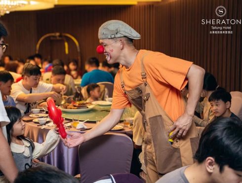 這個兒童節，不只吃大餐，還有小丑爸爸陪你玩🎉